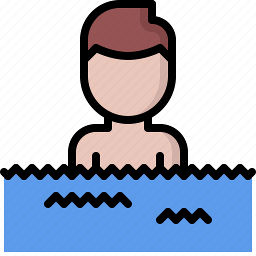 Man, swim, swimmer, swimming, water icon - Download on Iconfinder