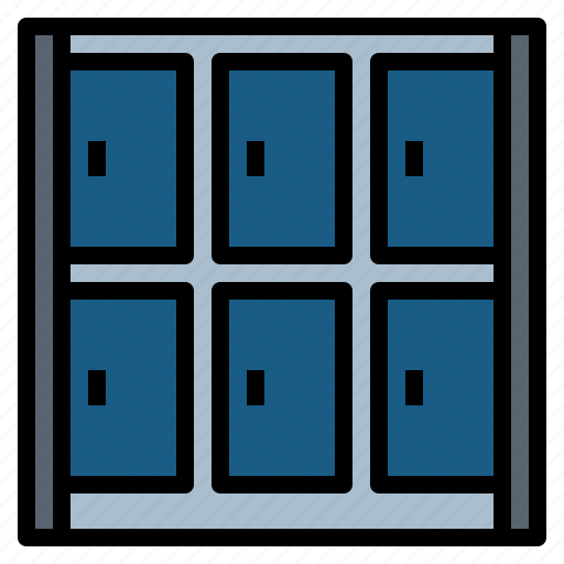 Gym, locker, restroom, storage icon - Download on Iconfinder