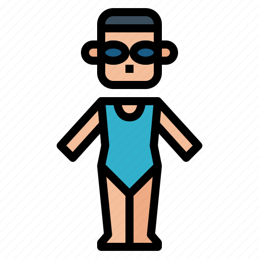 Suit, swim, swimmer, woman icon - Download on Iconfinder