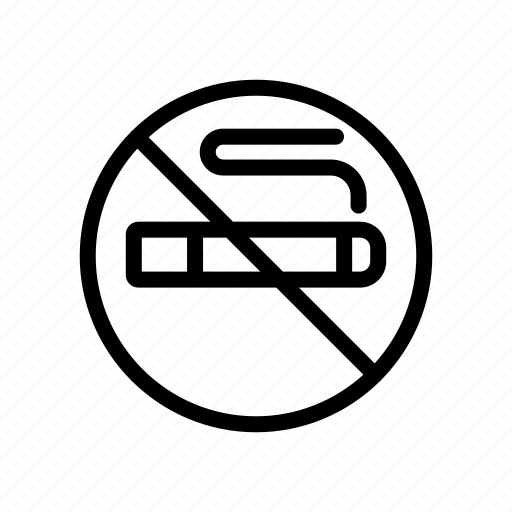 Cigarette, no, no cigarette, no smoking, smoke, smoking icon - Download on Iconfinder