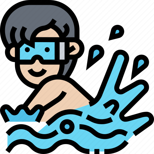 Swimmer, swimming, summer, leisure, activity icon - Download on Iconfinder