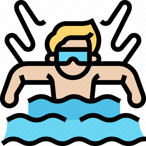 Swimming, butterfly, stroke, athlete, sport icon - Download on Iconfinder