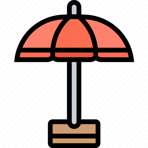Umbrella, parasol, sunshade, summer, resort icon - Download on Iconfinder