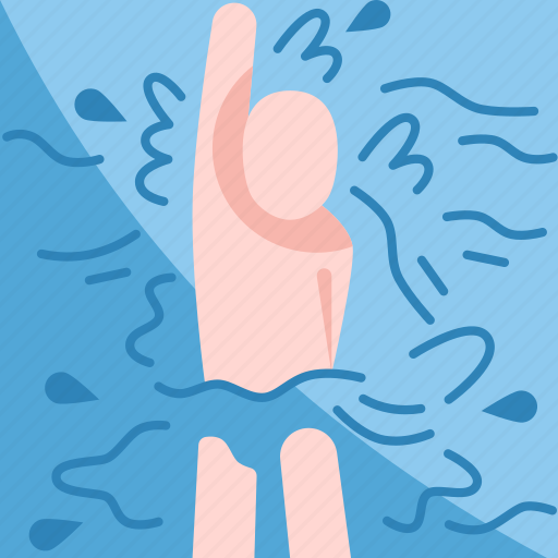 Swimming, backstroke, vacation, activity, lifestyle icon - Download on Iconfinder