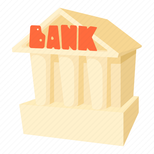 Bank, building, business, cartoon, finance, money icon - Download on Iconfinder