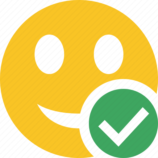 Emoticon, emotion, face, ok, smile icon - Download on Iconfinder