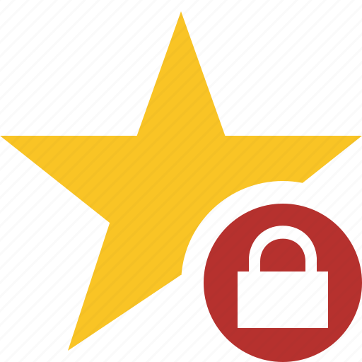 Achievement, bookmark, favorite, lock, rating, star icon - Download on Iconfinder