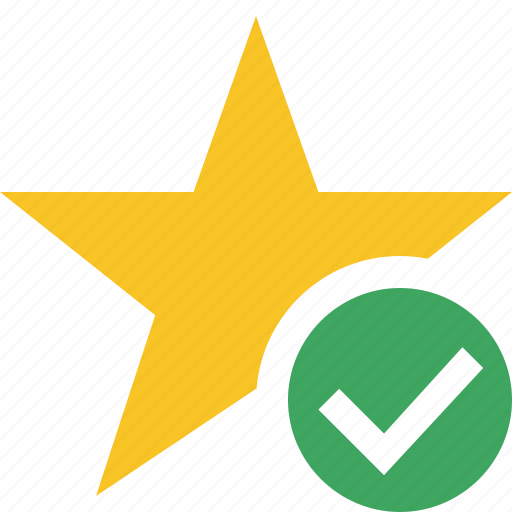 Achievement, bookmark, favorite, ok, rating, star icon - Download on Iconfinder