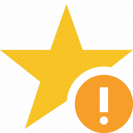Achievement, bookmark, favorite, rating, star, warning icon - Download on Iconfinder