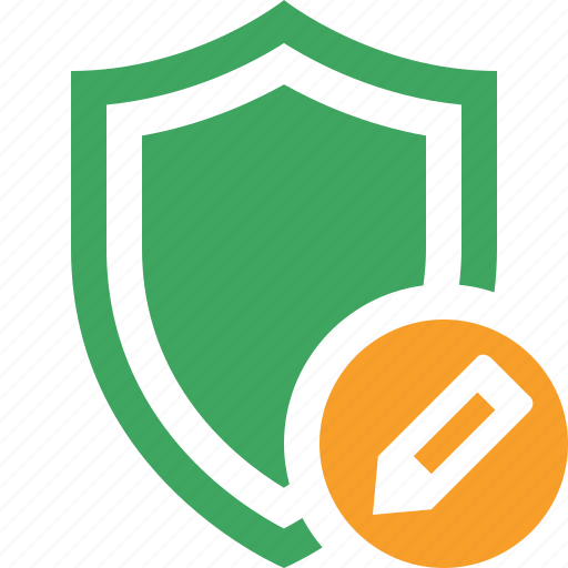Edit, protection, safety, secure, security, shield icon - Download on Iconfinder