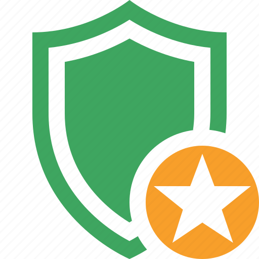 Protection, safety, secure, security, shield, star icon - Download on Iconfinder