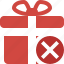 box, cancel, christmas, gift, present, xmas 