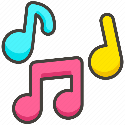1f3b6, b, musical, notes icon - Download on Iconfinder