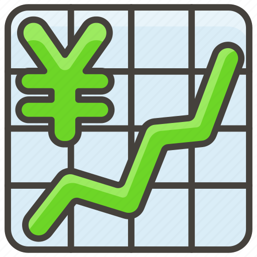 1f4b9, chart, increasing, with, yen icon - Download on Iconfinder