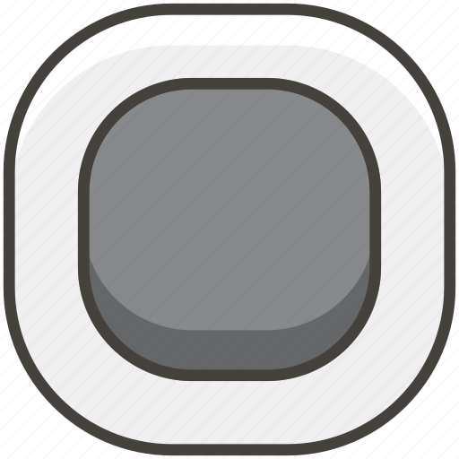 1f533, button, square, white icon - Download on Iconfinder