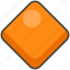 1f536, diamond, large, orange 