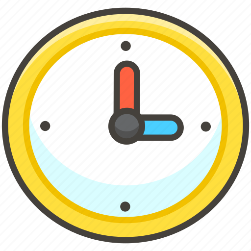 Clock, 1f552, o icon - Download on Iconfinder on Iconfinder