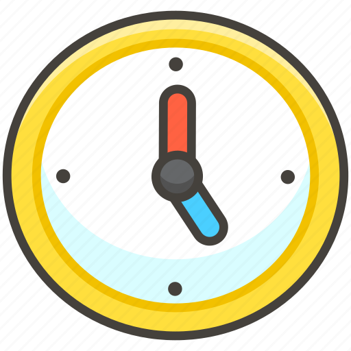 1f554, clock, five, o icon - Download on Iconfinder
