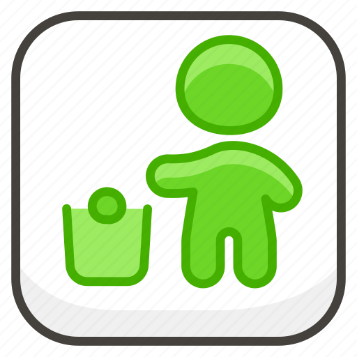 1f6ae, bin, in, litter, sign icon - Download on Iconfinder