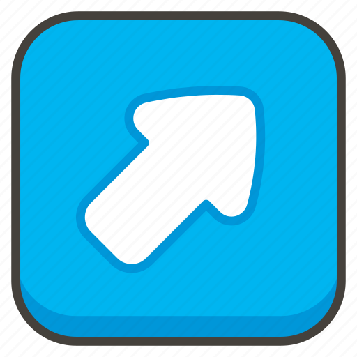 Arrow, right, up icon - Download on Iconfinder on Iconfinder