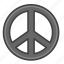 262e, a, peace, symbol 