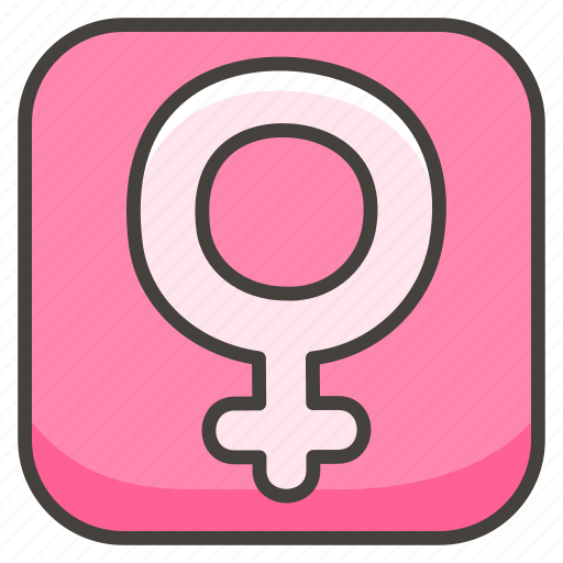 B, female, sign icon - Download on Iconfinder on Iconfinder