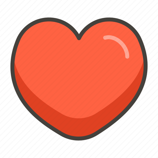 Heart, red icon - Download on Iconfinder on Iconfinder