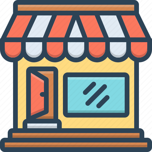 Boutique, commercial, grocery, market store, merchandise, supermarket, vend icon - Download on Iconfinder