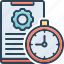 clock, document, management, organize, project, time, time management 