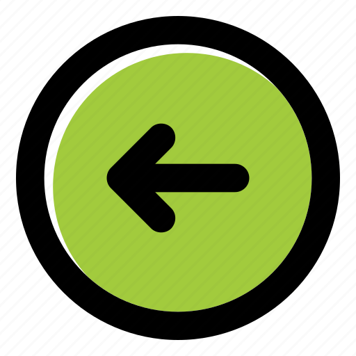 Arrow, back, left, pointer icon - Download on Iconfinder