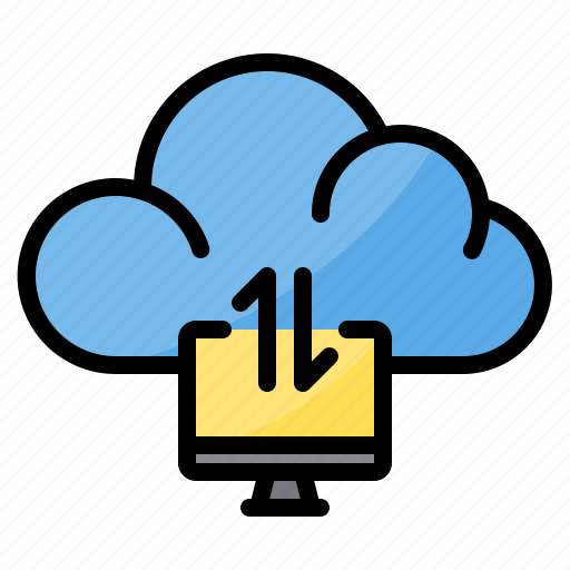 Cloud, data, exchange, pc, sync, transfer icon - Download on Iconfinder