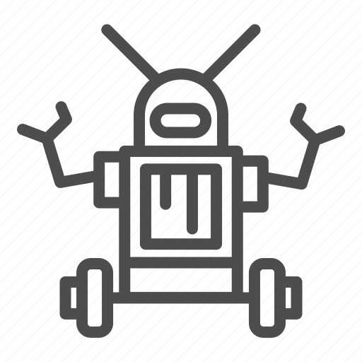 Modern, technology, bot, cyborg, robot, hand, antenna icon - Download on Iconfinder