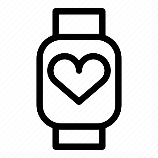 Device, heart, mobile, monitoring, smart, technology icon - Download on Iconfinder