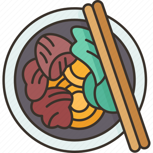 Noodles, beef, soup, food, cuisine icon - Download on Iconfinder