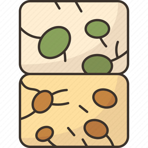 Nougats, peanuts, candy, confectionery, taiwanese icon - Download on Iconfinder