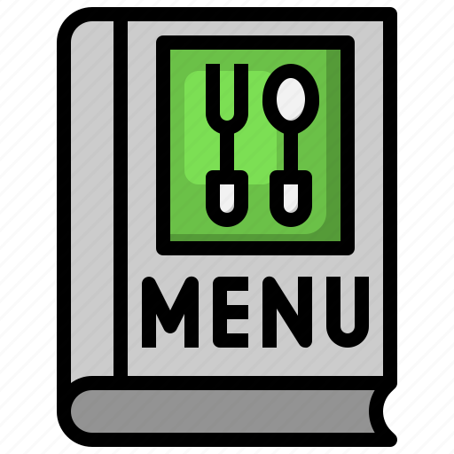 Menu, order, restaurant, book, cooking icon - Download on Iconfinder