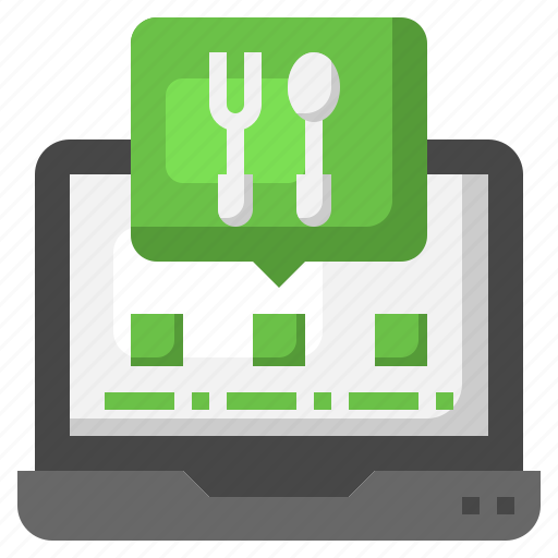 Order, food, online, delivery, laptop, computer icon - Download on Iconfinder