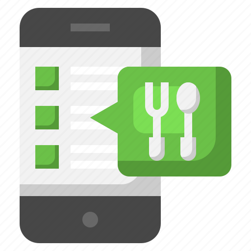 Order, food, online, delivery, smartphone, mobile icon - Download on Iconfinder