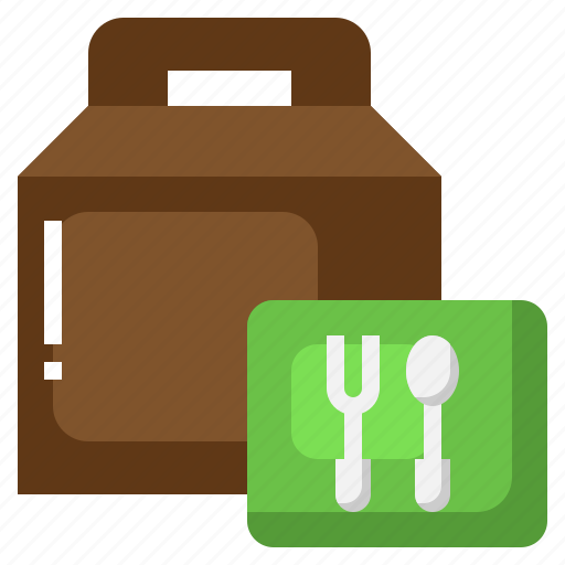 Take, away, food, delivery, restaurant, bag icon - Download on Iconfinder