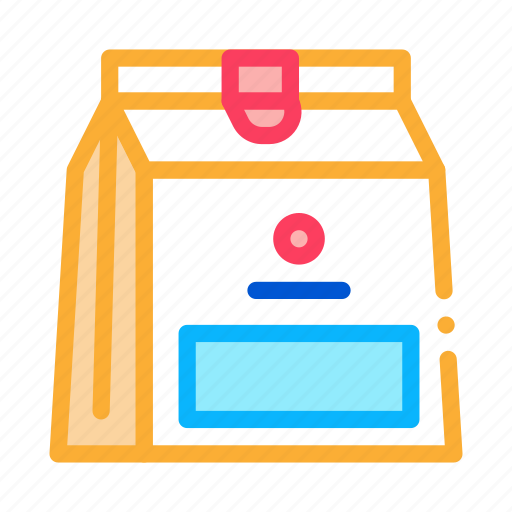 Away, bag, delivery, drink, food, paper, take icon - Download on Iconfinder