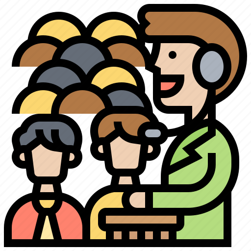 Conference, franchisee, seminar, training, tutorial icon - Download on Iconfinder