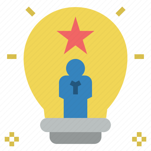 Creative, design, genius, idea, skill, star, talent icon - Download on Iconfinder