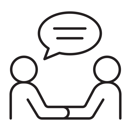 Business, consultant, discussion, meeting, people, speaking, talking icon - Free download