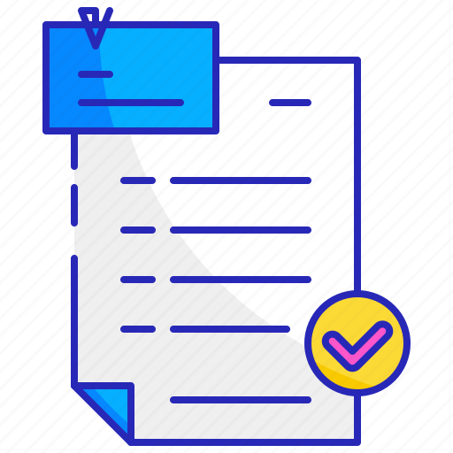 Checklist, complete, completed, form, questionnaire, survey, test icon - Download on Iconfinder