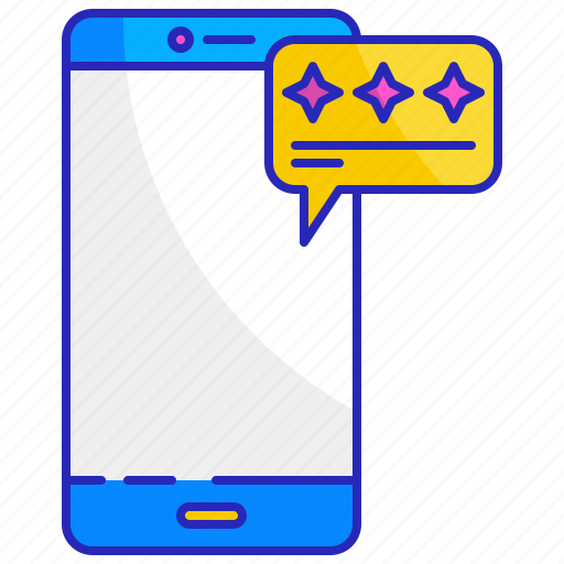 Bubble, message, mobile, phone, speech, testimonial, text icon - Download on Iconfinder