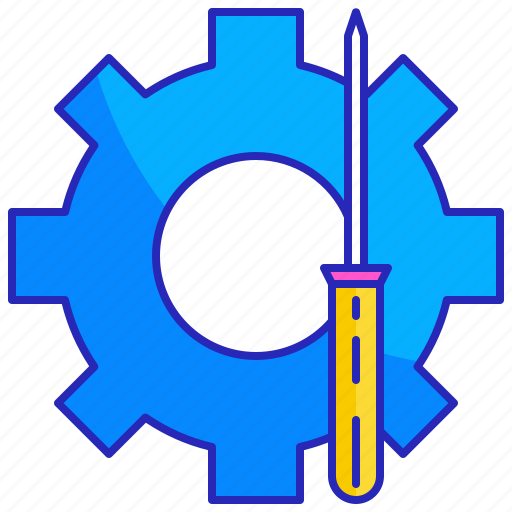 Equipment, improvement, maintenance, repair, screwdriver, tool, wrench icon - Download on Iconfinder