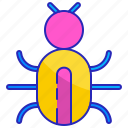 bug, insect, programming, software, system, technology, virus