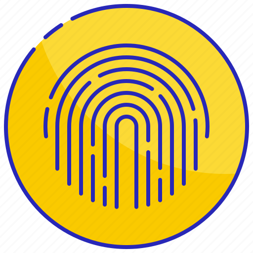 Finger, fingerprint, identification, identity, print, security, thumbprint icon - Download on Iconfinder