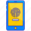 device, fingerprint, id, security, smartphone, technology, touch 