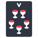 five, of, cups, regret, tarot, fortune, telling, reading, card